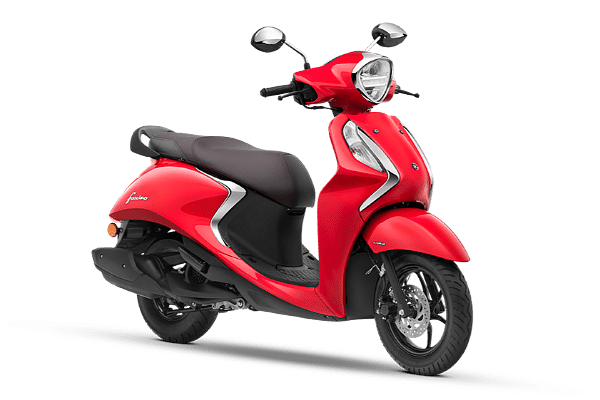 Yamaha Fascino 125 Fi-Hybrid  in Vivid Red