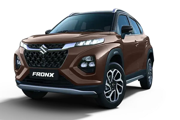 Maruti Fronx  in  Earthen Brown with Black roof