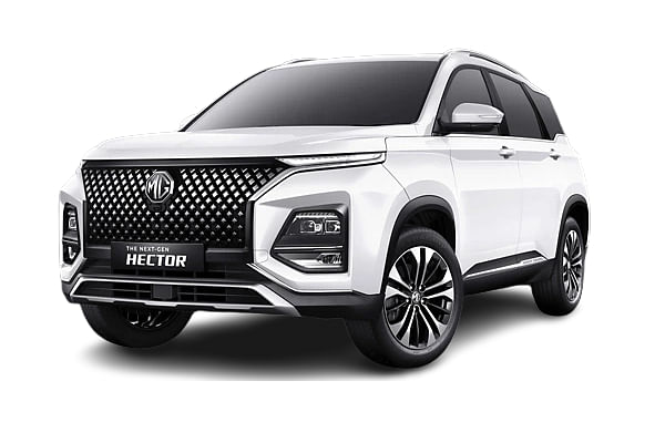 MG Hector 2023  in Candy White