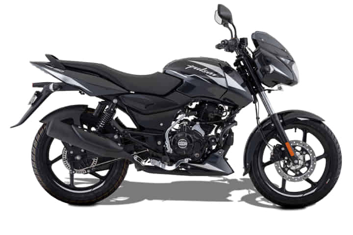 Pulsar 150 in Sparkle Black Silver