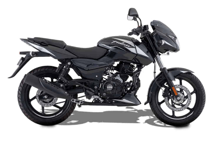 Pulsar 150 Twin Disc 2020-2025 in Sparkle Black Silver (Twin Disc)