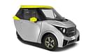 Strom Motors R3  in Silver With Yellow Roof