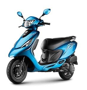 TVS Scooty Zest 110  in  Turquoise