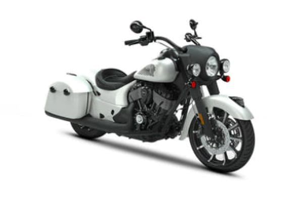 Indian Motorcycle Springfield Dark Horse  in Smoke White 