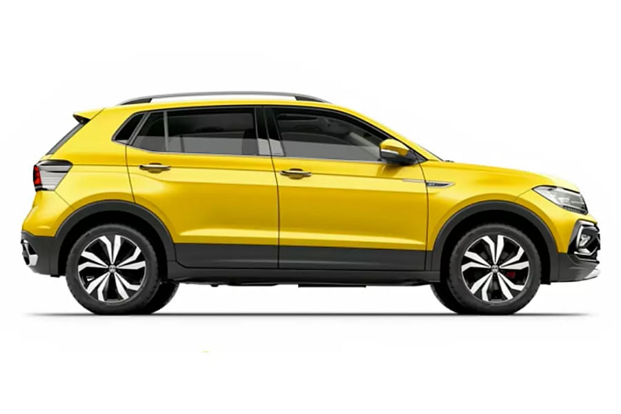 Volkswagen Taigun  in Curcuma Yellow