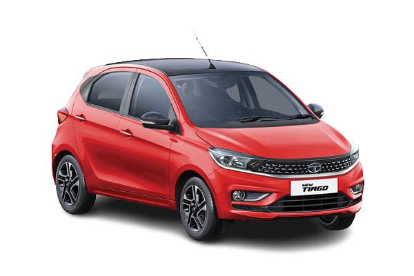 Tata Tiago CNG  in Flame Red