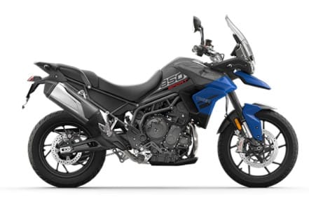 Triumph Tiger 850 Sport in  Graphite And Caspian Blue
