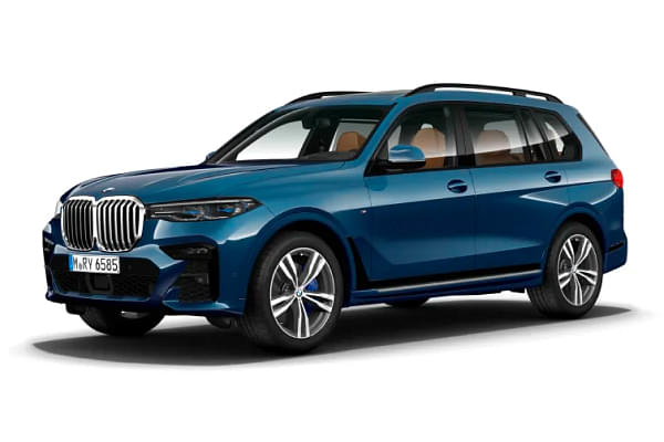 BMW X7  in Phytonic Blue Metallic