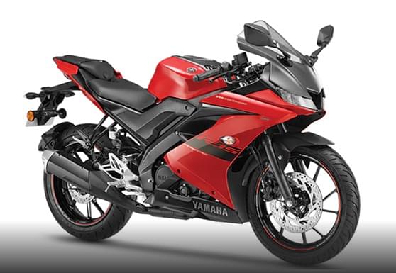 Yamaha YZF R15 V3 BS6  in Metallic Red