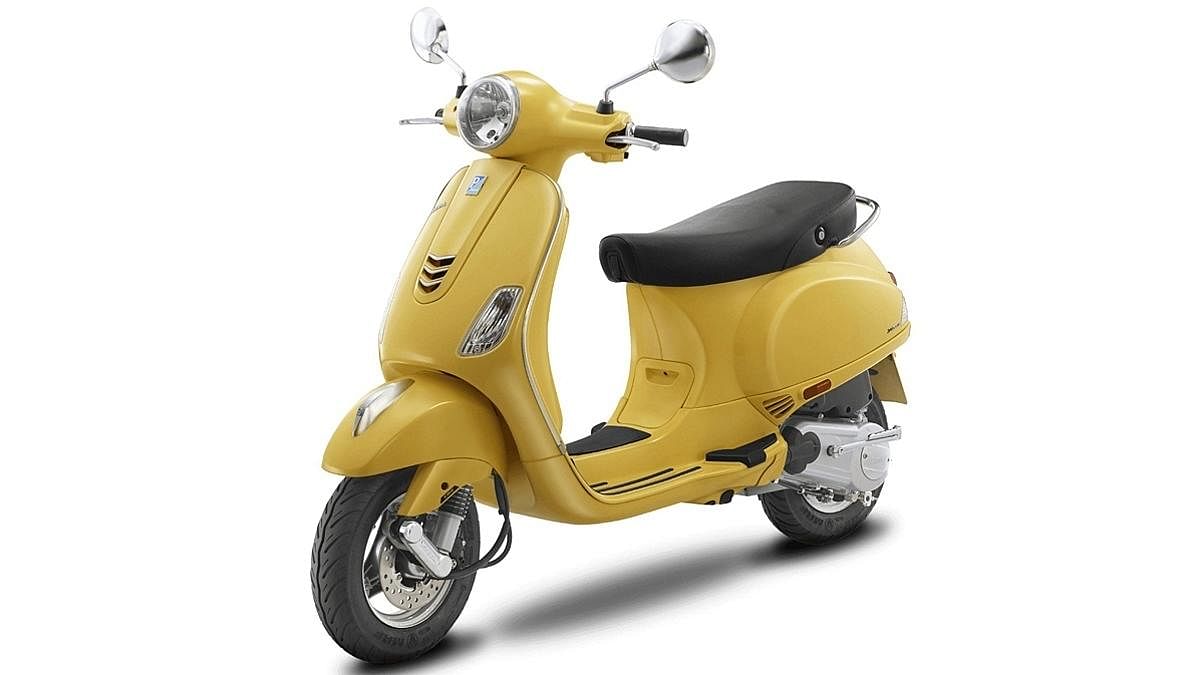 Vespa ZX 125  in Glossy yellow