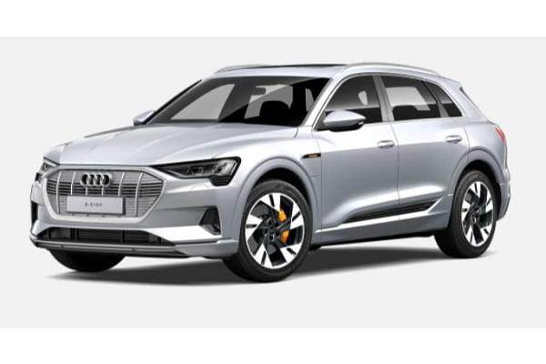Audi e-tron  in Floret Silver Metallic