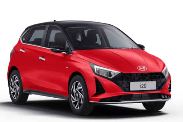 i20 undefined in Fiery Red with Abyss Black