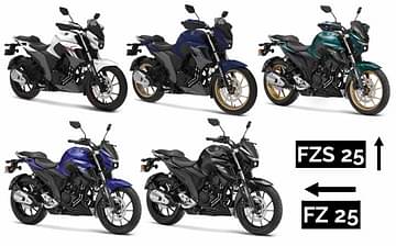 Yamaha FZ 25 vs FZS 25