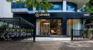 ather electric scooter showroom