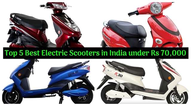 Top 5 Best Electric Scooters in India under Rs 70,000 - All Details