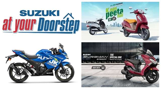 Suzuki at your Doorstep Program Launched: Now Get Your Suzuki Two-wheeler Home Delivered: Details