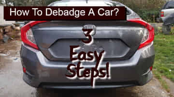 How To Debadge A Car Like A PRO In Just Three Simple Steps!