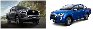 Toyota Hilux vs Isuzu D-Max V-Cross Image