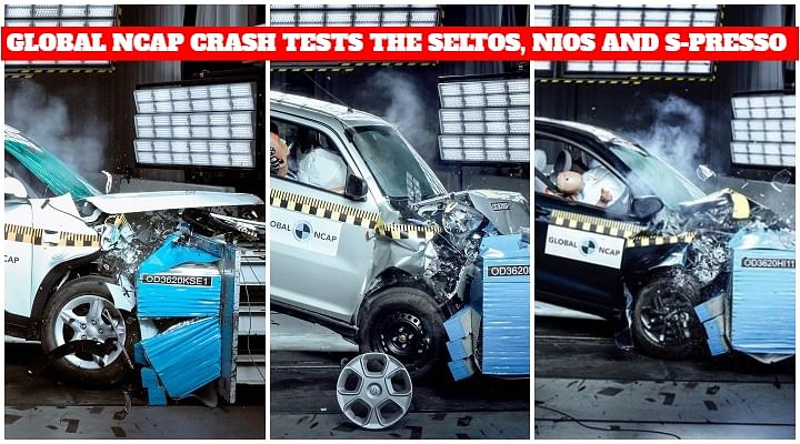 Global NCAP 2020 Results Out - S-Presso Gets Zero, Nios Gets Two and the Seltos Gets Three Stars