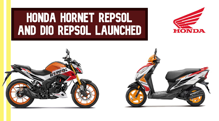 Honda Hornet 2 0 Repsol And Honda Dio Repsol Edition S Tvc Out All Details Video