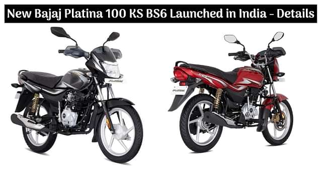 2020 Bajaj Platina 100 Kick Start Variant Launched; Price Starts at Rs 51,667 - Details