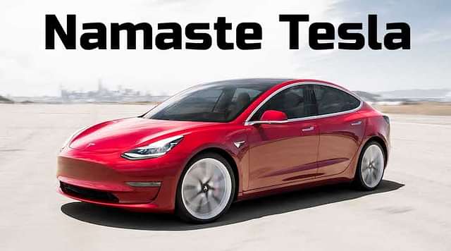 Tesla India Investment Plan Proposed By Indian Government