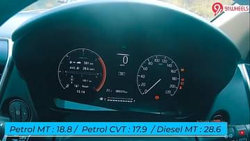 2020 Honda City Fuel Economy Petrol MT, Petrol CVT, Diesel MT Image