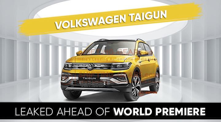 Have A Look At The Leaked Images Of The Volkswagen Taigun - Global Debut Tomorrow