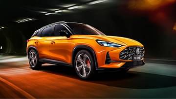 MG One SUV India seen in Orange colour