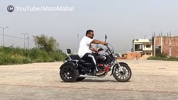 Modified Bajaj Avenger Trike