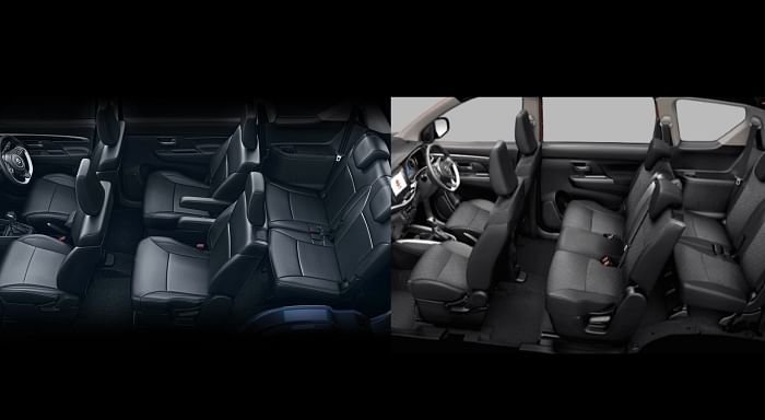 Suzuki XL7 and XL6 interior 
