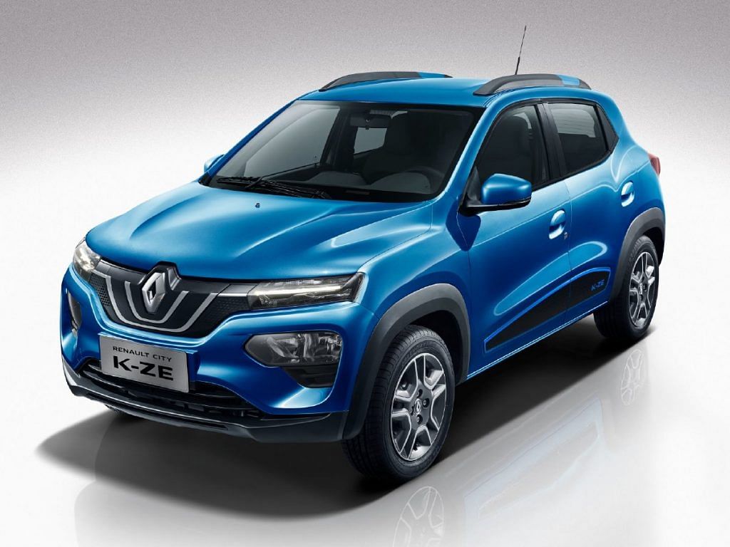 upcoming cars in India 2021-2022 - renault-kz-e-front-three-quarters