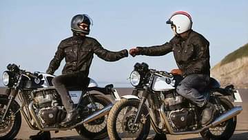Belstaff Edition Royal Enfield Continental GT650 Front Three Quarters