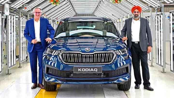 skoda kodiaq facelift production india