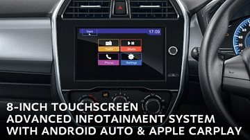 Apple CarPlay Android Auto Infotainment Datsun redigo