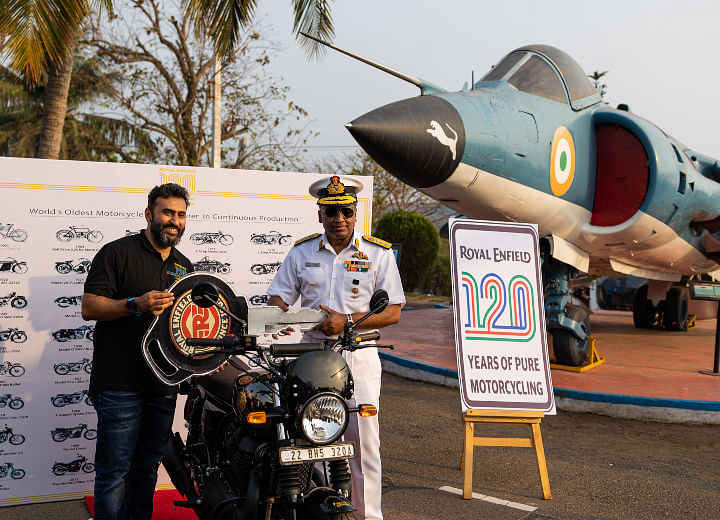 Royal Enfield 120th Anniversary Edition first delivery in India