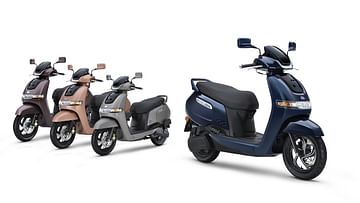 2022 TVS iQube electric scooter launched