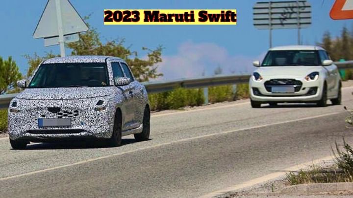 2023 Maruti Suzuki Swift Spied Again On Test With Current Model