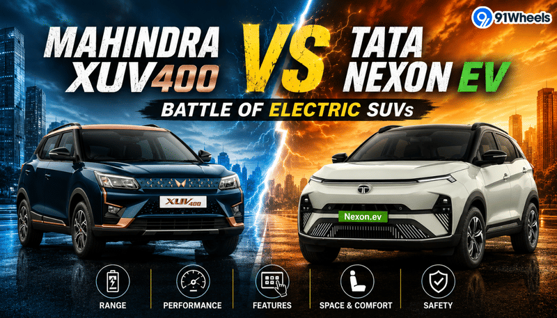 Mahindra XUV400 Vs Tata Nexon EV - Battle of Electric SUVs