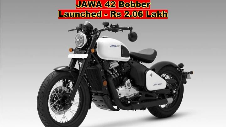 2022 JAWA 42 Bobber Debuts In India From Rs 2.06 Lakh