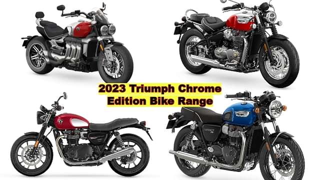 2023 Triumph Chrome Limited Edition Bikes Launched In India