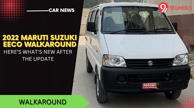 2022 Maruti Suzuki Eeco CNG Walkaround - Here's What's New