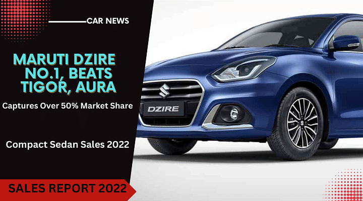 Maruti Suzuki Dzire At No.1, Beats Tigor, Amaze: Compact Sedans 2022