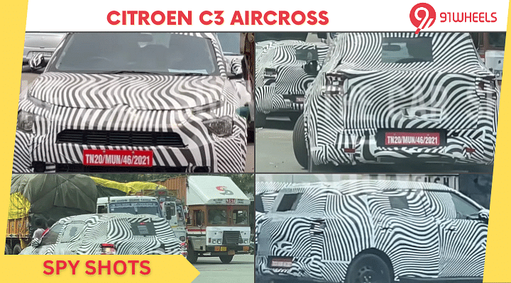 Citroen's New Mid-Size SUV C3 Aircross To Rival Creta, Seltos