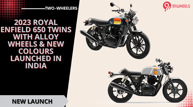 2023 Royal Enfield 650 Twins With Alloy Wheels & New Colours Launched In India
