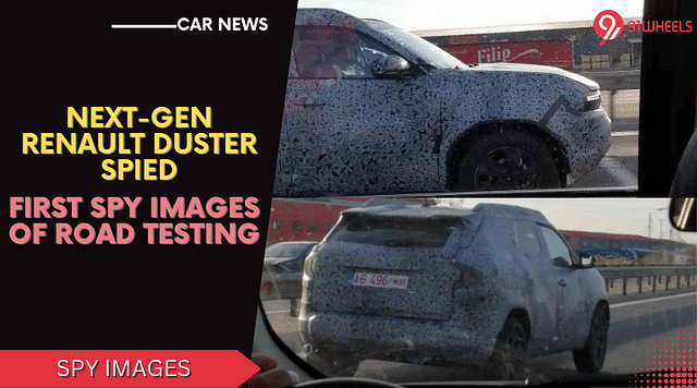 Next-Gen Renault Duster Spied For The 1st Time: Road Testing Begins