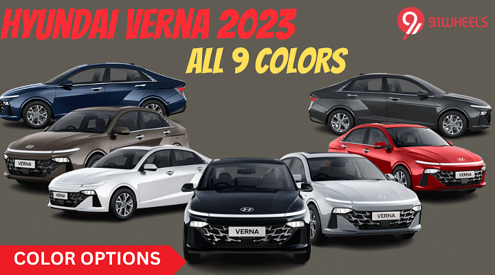 Check Out All The 9 Amazing Colors of The Hyundai Verna 2023 Here