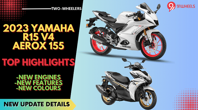 2023 Yamaha R15 V4 & Aerox 155 Update Details - What Is New?