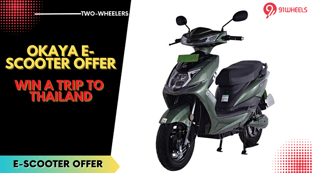 Free Thailand Trip - This Okaya E-Scooter Offer Will Drop Your Jaws!