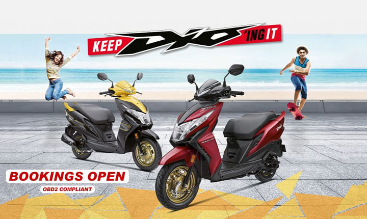 Honda dio online standard